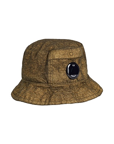 C.P. COMPANY Hat Military green 100% Polyamide, Polyurethane resin