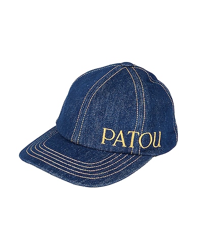 PATOU Hat Blue 92% Cotton, 8% Polyester