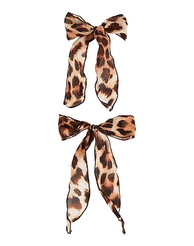 DONSJE Amsterdam ヘアアクセサリー ブラウン 紡績繊維