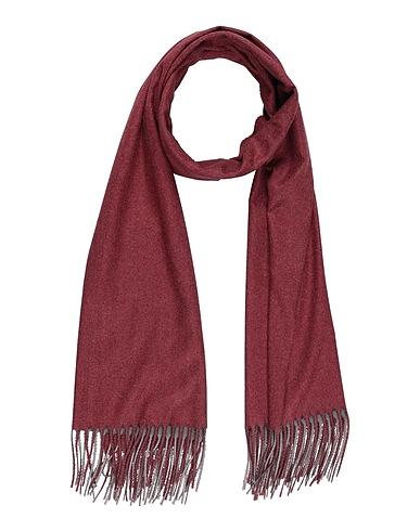 CAVALLI CLASS Scarves and foulards Burgundy 45% Viscose, 40% Wool, 15% Cashmere