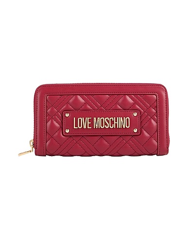 LOVE MOSCHINO Wallet Garnet Polyurethane