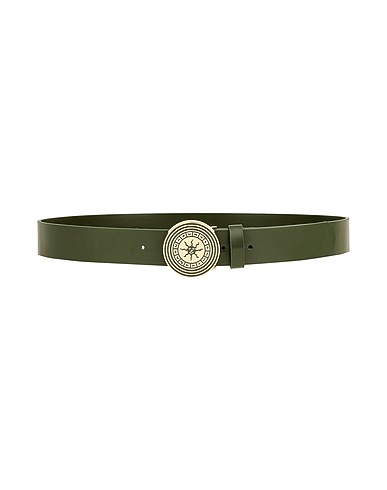 ROBERTA DI CAMERINO Regular belt Military green Textile fibers