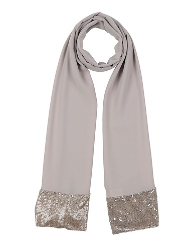 CALALUNA Sciarpe e foulard Tortora 100% Poliestere