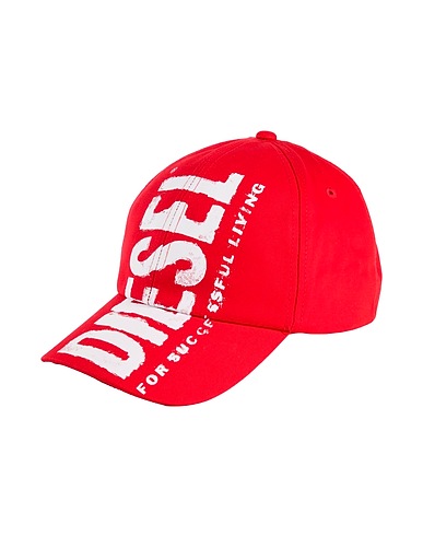 DIESEL Cappello Rosso 100% Cotone
