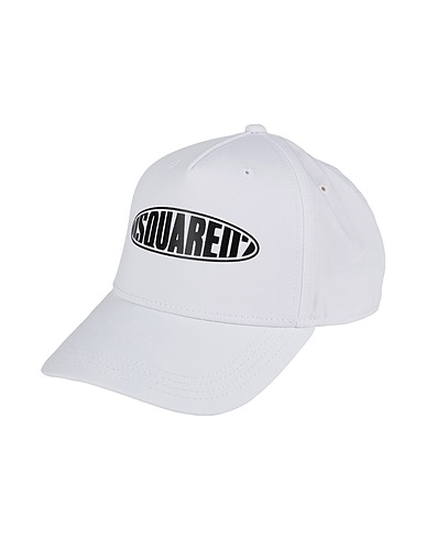 DSQUARED2 Cappello Bianco 100% Cotone