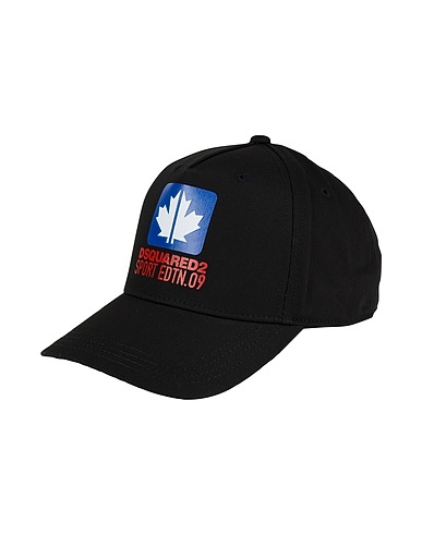DSQUARED2 Hat Black 100% Cotton