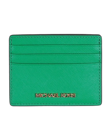 MICHAEL MICHAEL KORS Small Leather Goods Green Leather