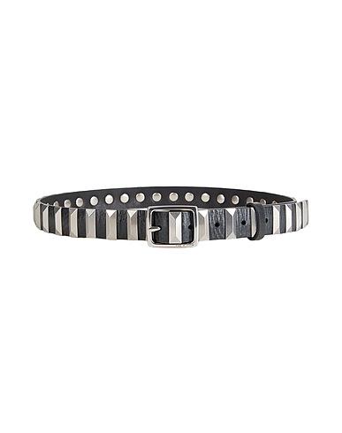 RAG & BONE Regular belt Black Leather