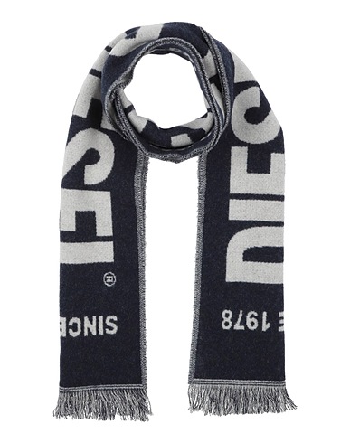 DIESEL Schals und Foulards Nachtblau 80% Wolle, 20% Nylon