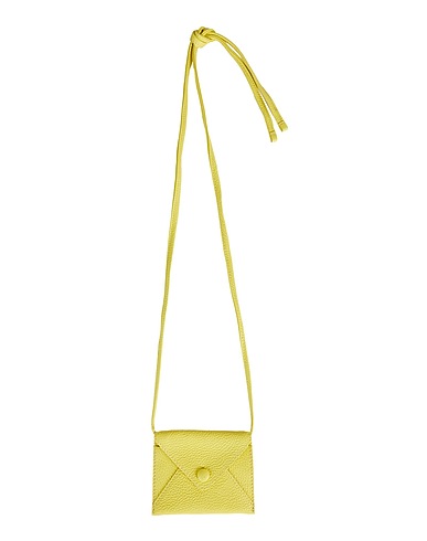 LIVIANA CONTI Small Leather Goods Yellow Leather