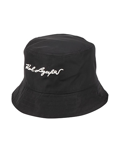 KARL LAGERFELD Hat Black 100% Recycled polyester