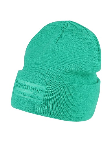 BOMBOOGIE Hat Emerald green 100% Acrylic