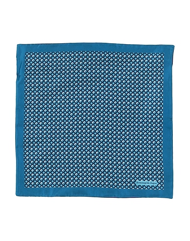 ZEGNA Sciarpe e foulard Blu navy 100% Seta