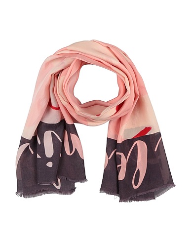 ALESSIA SANTI Scarves and foulards Plum 100% Silk