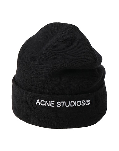 ACNE STUDIOS Hat Black 70% Wool, 30% Acrylic