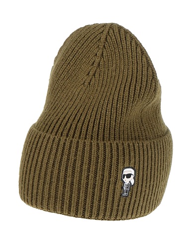 KARL LAGERFELD Sombrero Verde militar 50% Nailon, 40% Viscosa, 5% Lana, 5% Cachemir