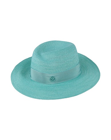MAISON MICHEL Hat Turquoise 100% Hemp