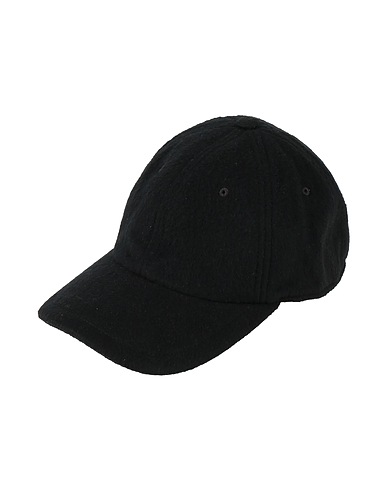 SSAM Cappello Nero 85% Cotone, 15% Lana di cammello