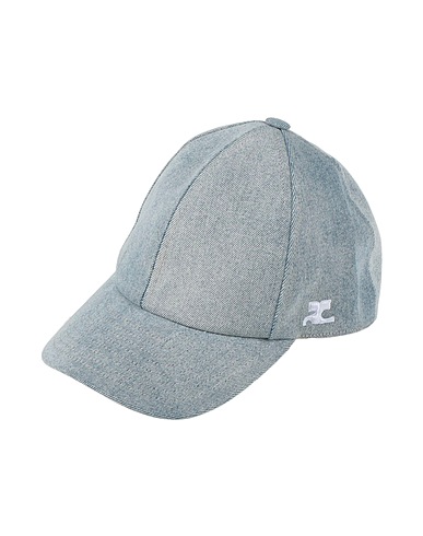 COURRÈGES Hat Blue 100% Cotton