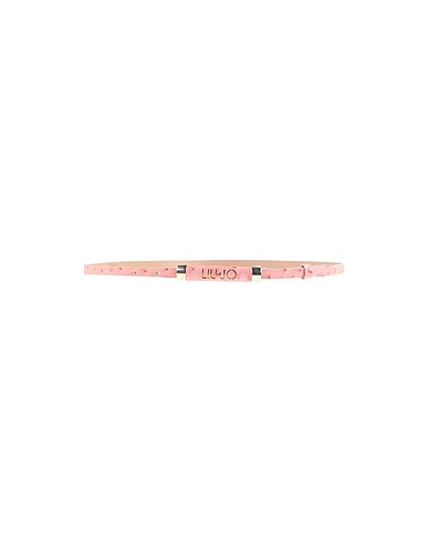 LIU •JO Cintura Sottile Rosa Pelle
