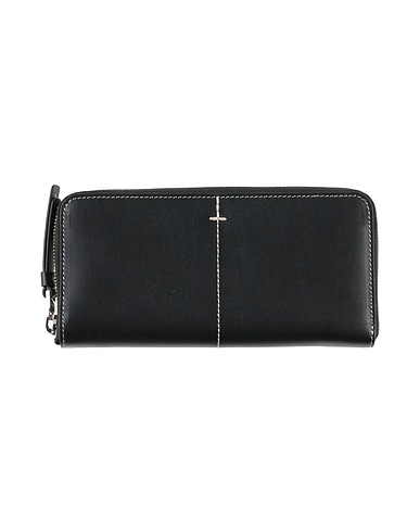 TOD'S Brieftasche Schwarz Leder