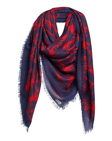 BURBERRY Scarves and foulards Midnight blue 100% Cashmere
