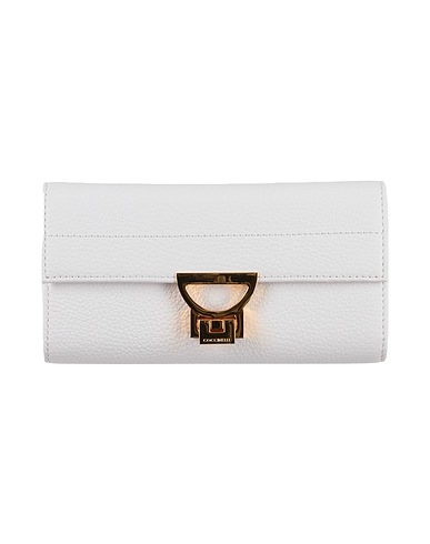 COCCINELLE Portafoglio Bianco Pelle
