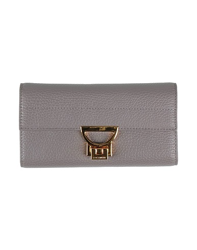 COCCINELLE Wallet Grey Leather