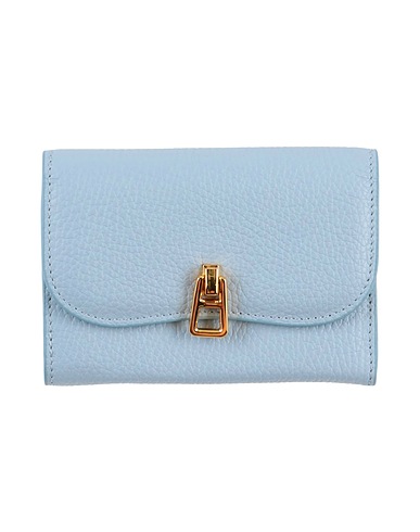 COCCINELLE Brieftasche Hellblau Leder