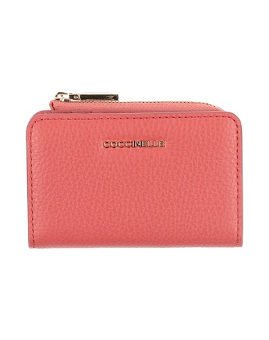 COCCINELLE Small Leather Goods Antique rose Leather