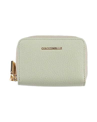 COCCINELLE Wallet Sage green Leather