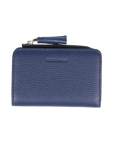 COCCINELLE Small Leather Goods Navy blue Leather