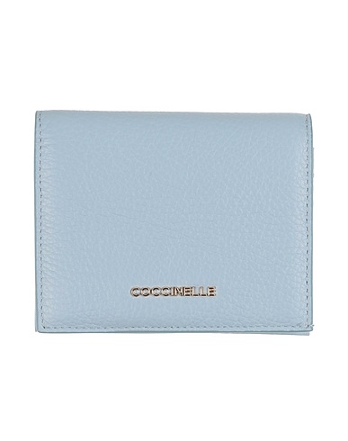 COCCINELLE Wallet Sky blue Leather