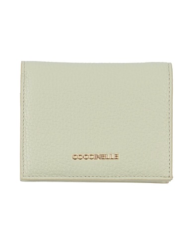 COCCINELLE Wallet Sage green Leather