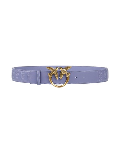 PINKO Regular belt Mauve Leather