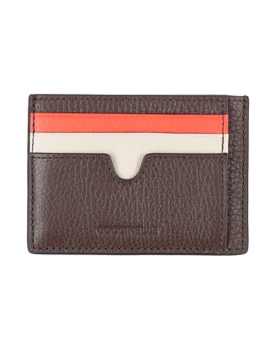 COCCINELLE Small Leather Goods Dark brown Leather