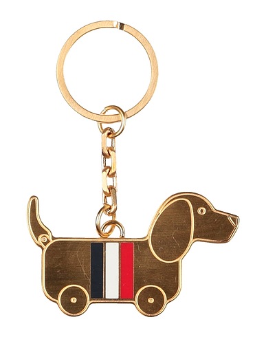 THOM BROWNE Key ring Gold Metal