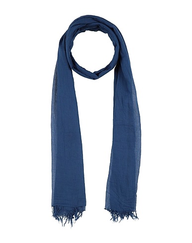 ASPESI Scarves and foulards Navy 100% Cotton