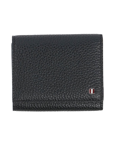 BALLY Wallet Black Bull skin