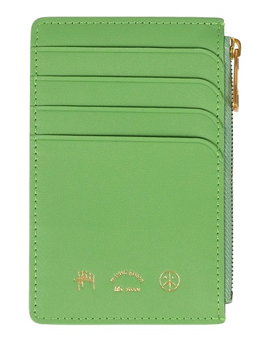 MISTER GREEN PICCOLA PELLETTERIA Verde chiaro Fibre tessili