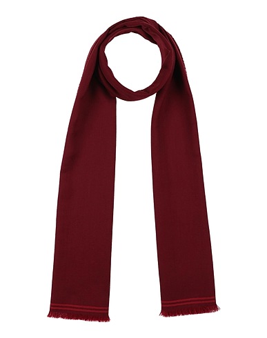DUNHILL Scarves and foulards Brick red 100% Cashmere