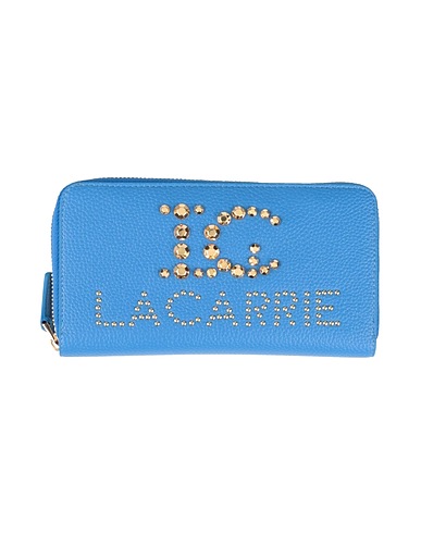 LA CARRIE Wallet Pastel blue Polyurethane