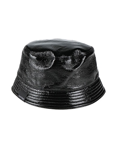 COURRÈGES Hat Black 88% Cotton, 10% Polyurea, 2% Elastane