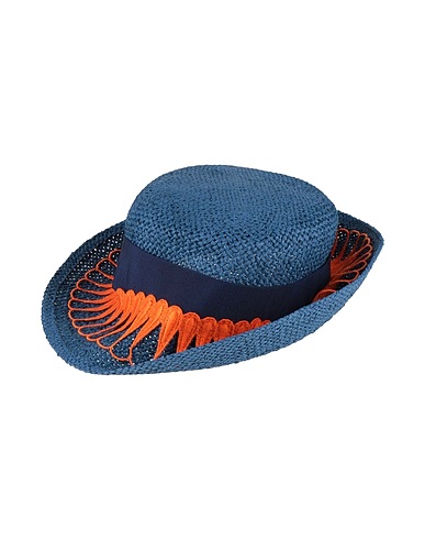 MIMISOL Hat Pastel blue 100% Paper Yarn