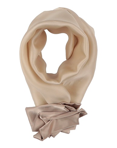 FELY CAMPO Scarves and foulards Beige 100% Silk