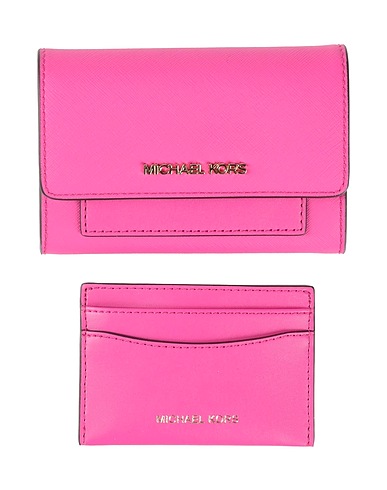 MICHAEL MICHAEL KORS Wallet Fuchsia Leather