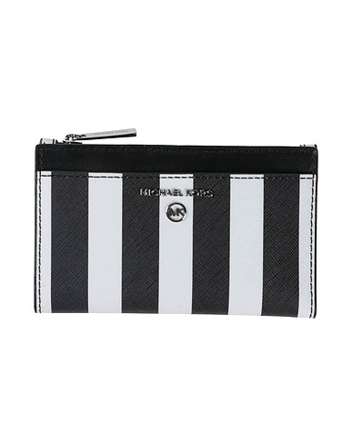MICHAEL MICHAEL KORS Brieftasche Schwarz Leder