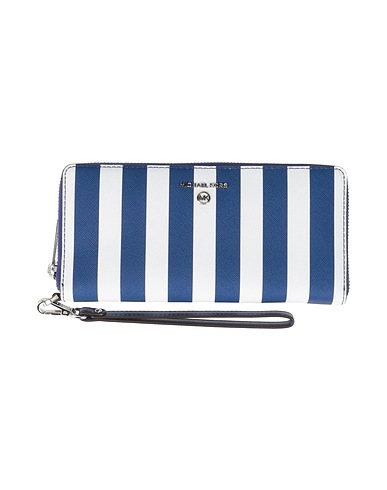 MICHAEL MICHAEL KORS Wallet Blue Leather
