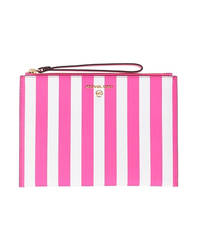 MICHAEL MICHAEL KORS Pouch Fuchsia Leather