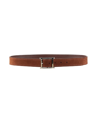 ORCIANI Leather belt Brown Leather